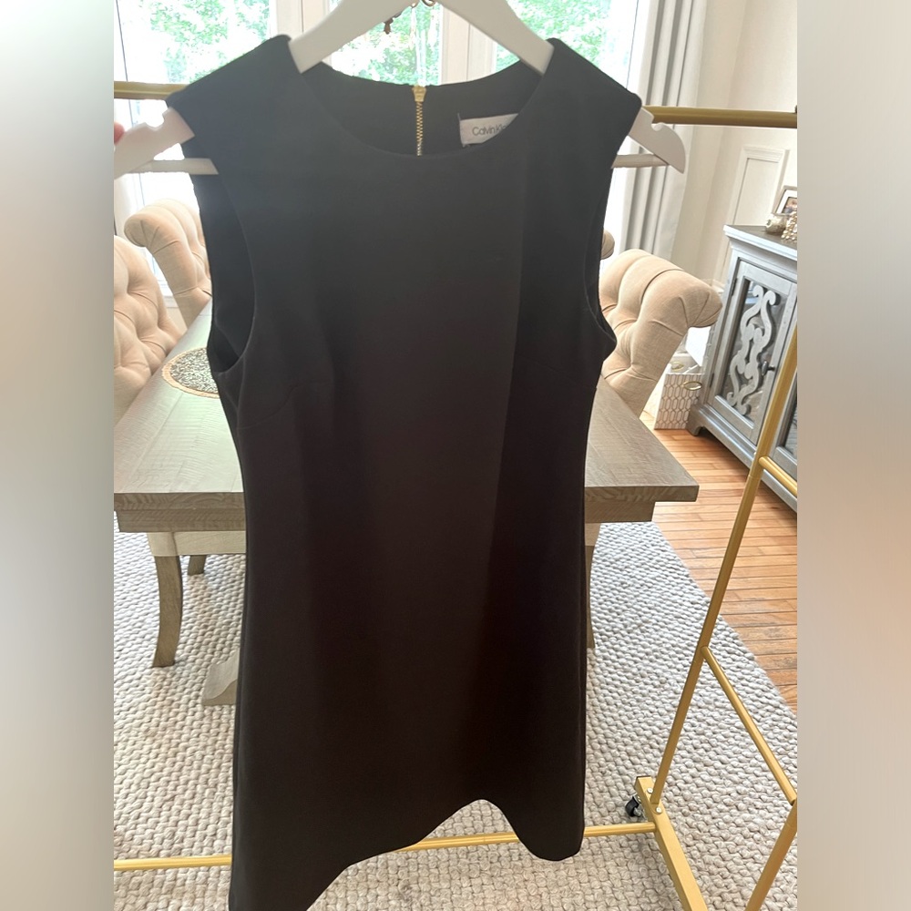 Calvin Klein Black Sleeveless Dress